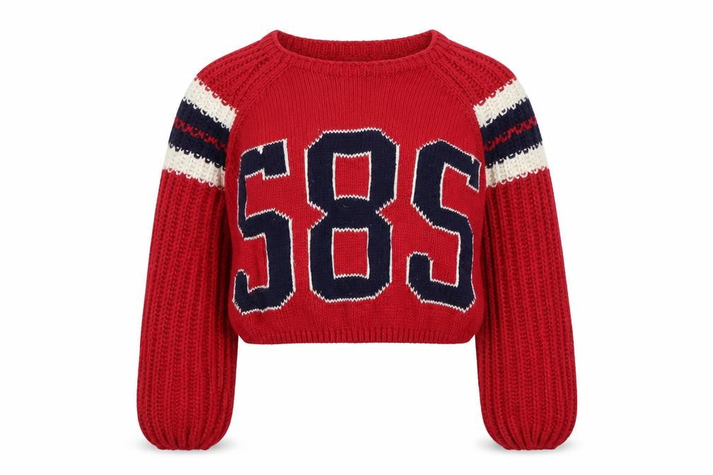 Bagaj Womens Red   Pullover Jumper Size S  - 585