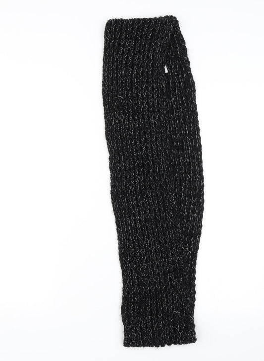 Preworn Unisex Black    Scarf