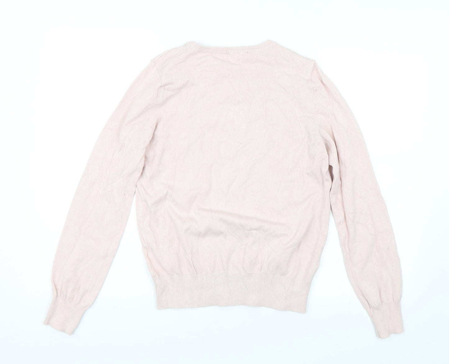 H&M Womens Pink   Pullover Jumper Size S