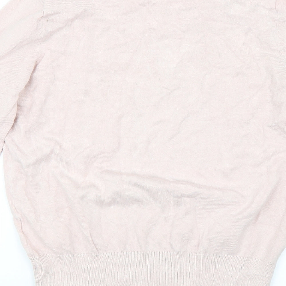 H&M Womens Pink   Pullover Jumper Size S
