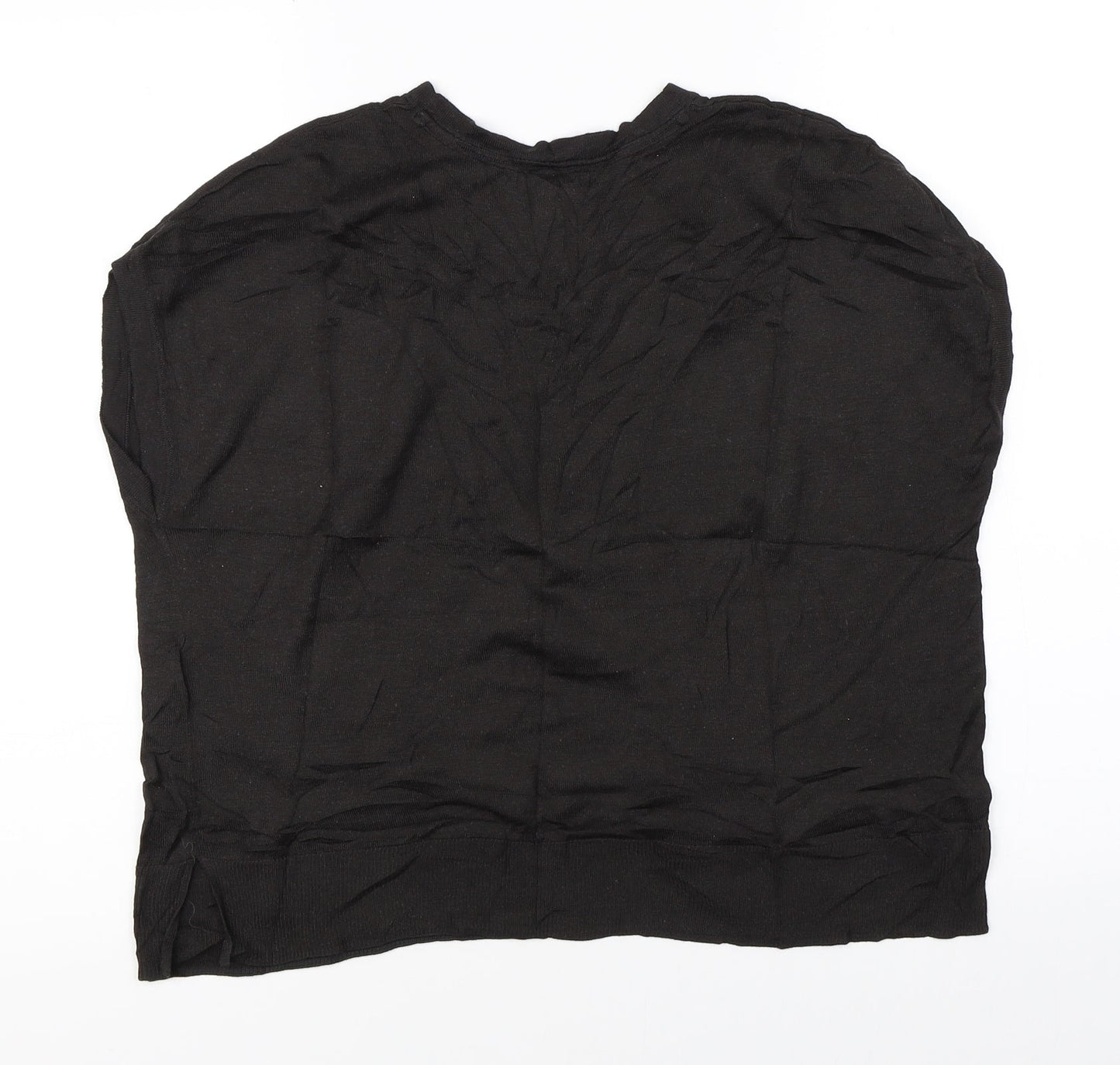 H&M Womens Black   Basic Blouse Size S