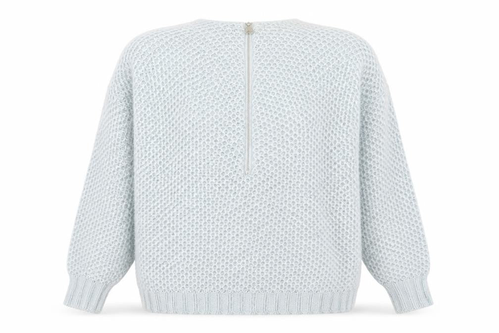 QED London Womens Blue  Knit Pullover Jumper Size S