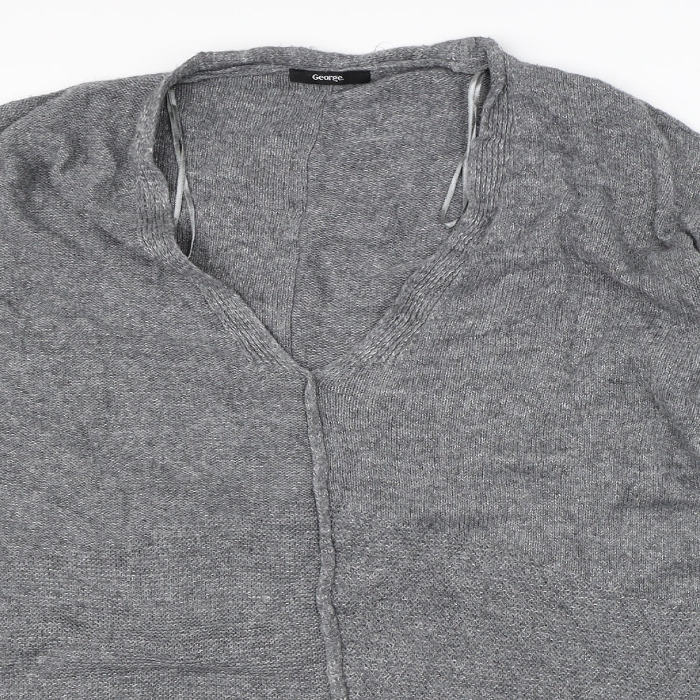 George Womens Grey   Pullover Jumper Size 16