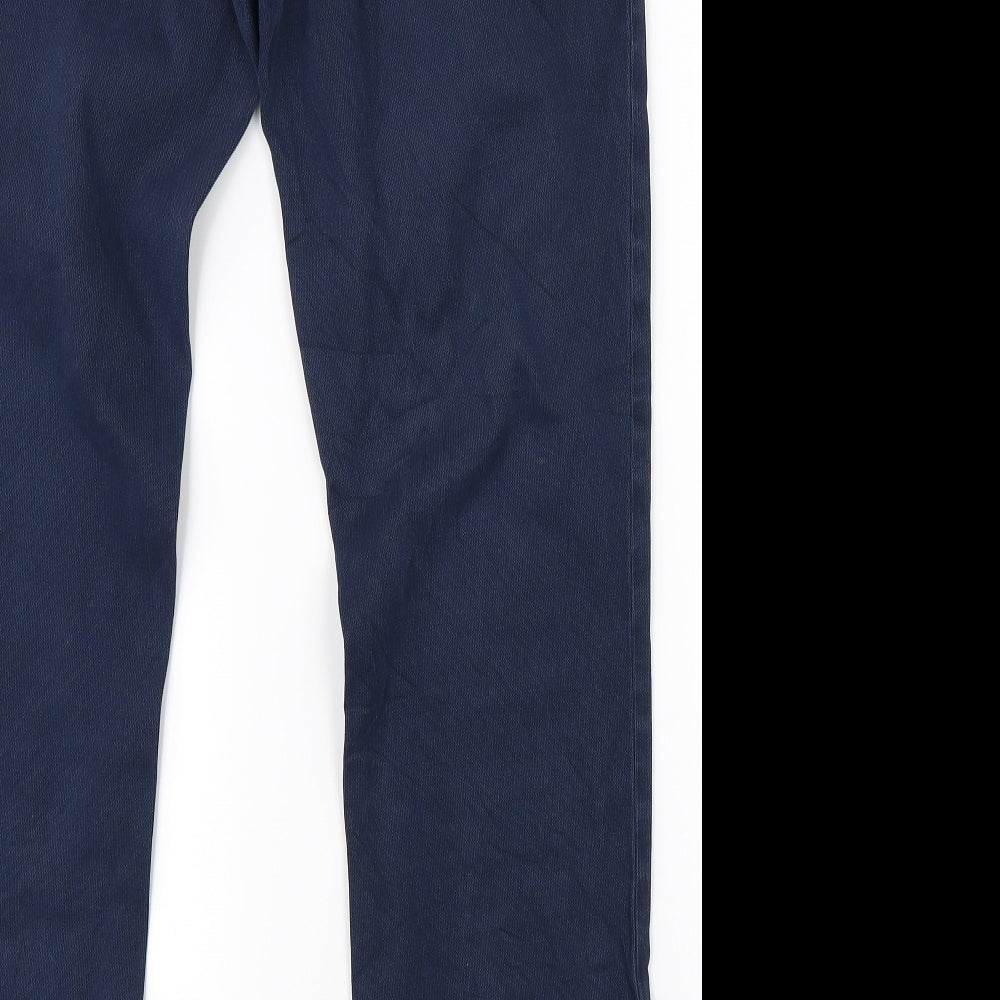 Boggi Milano Womens Blue   Straight Jeans Size 16 L28 in