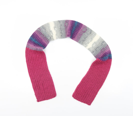 Preworn Womens Multicoloured Striped   Scarf