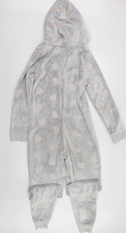 F&F Womens Grey Polka Dot   One Piece Size S