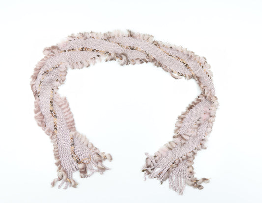 Preworn Womens Pink    Scarf