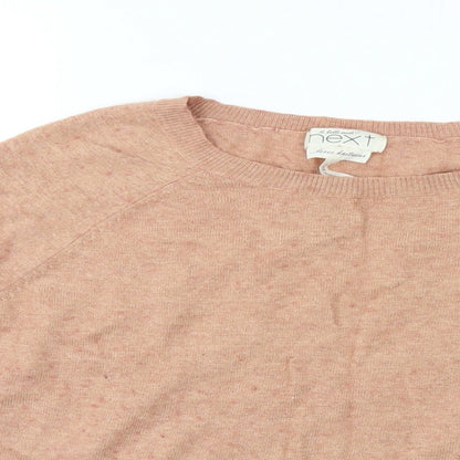 Next Womens Pink   Pullover Jumper Size 12