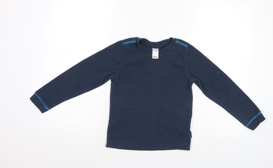 DECATHLON Boys Blue   Pullover Sweatshirt Size 6 Years