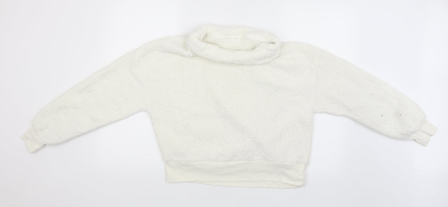 George Womens White   Pullover Jumper Size 12