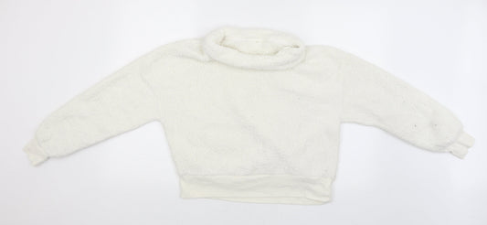 George Womens White   Pullover Jumper Size 12