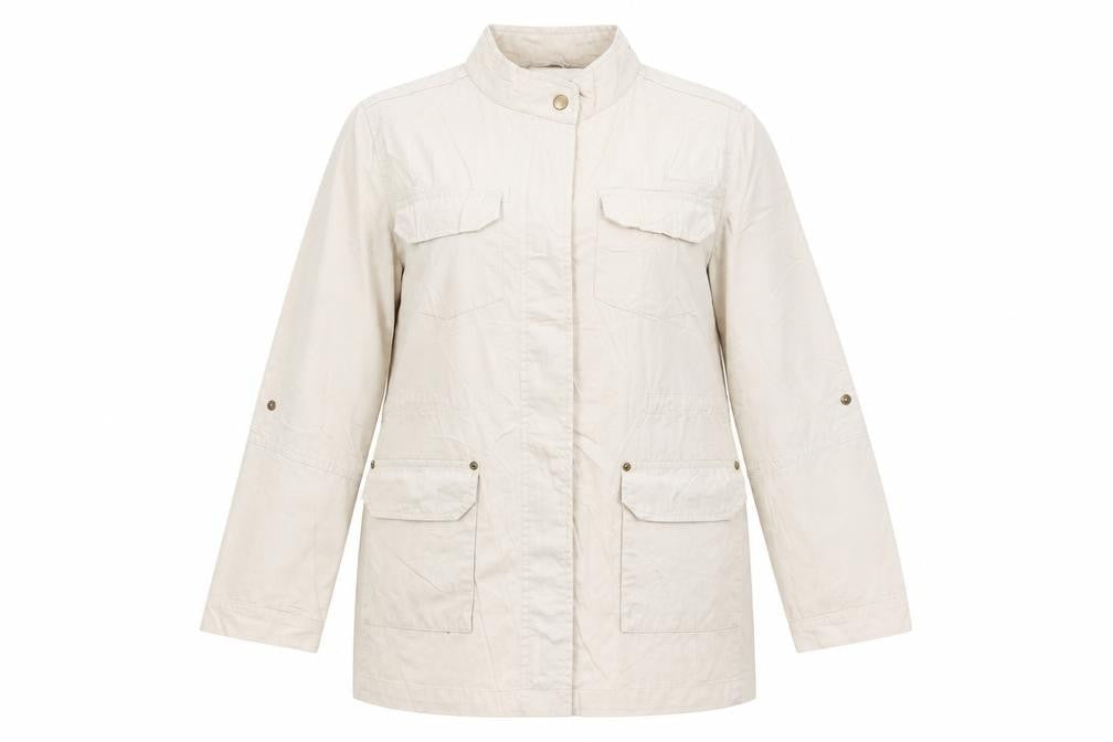 Capsule Womens Beige Jacket Coat Size 14
