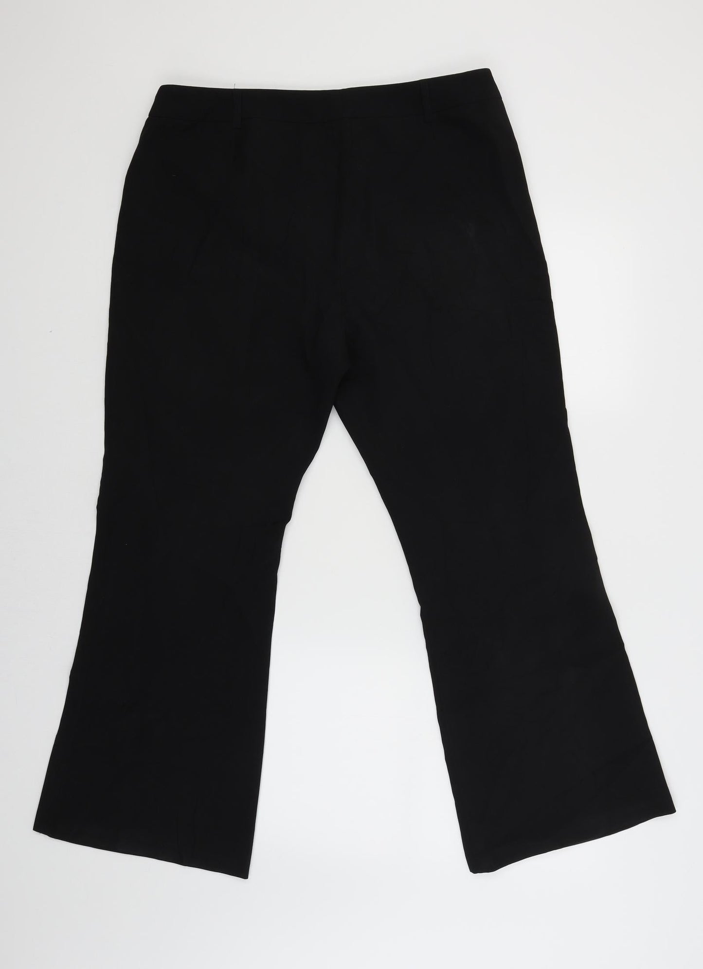 Dorothy Perkins Womens Black   Trousers  Size 16 L20 in