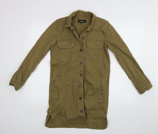Ware denim Womens Green   Basic Button-Up Size 6