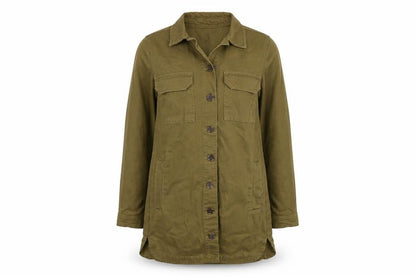 Ware denim Womens Green   Basic Button-Up Size 6