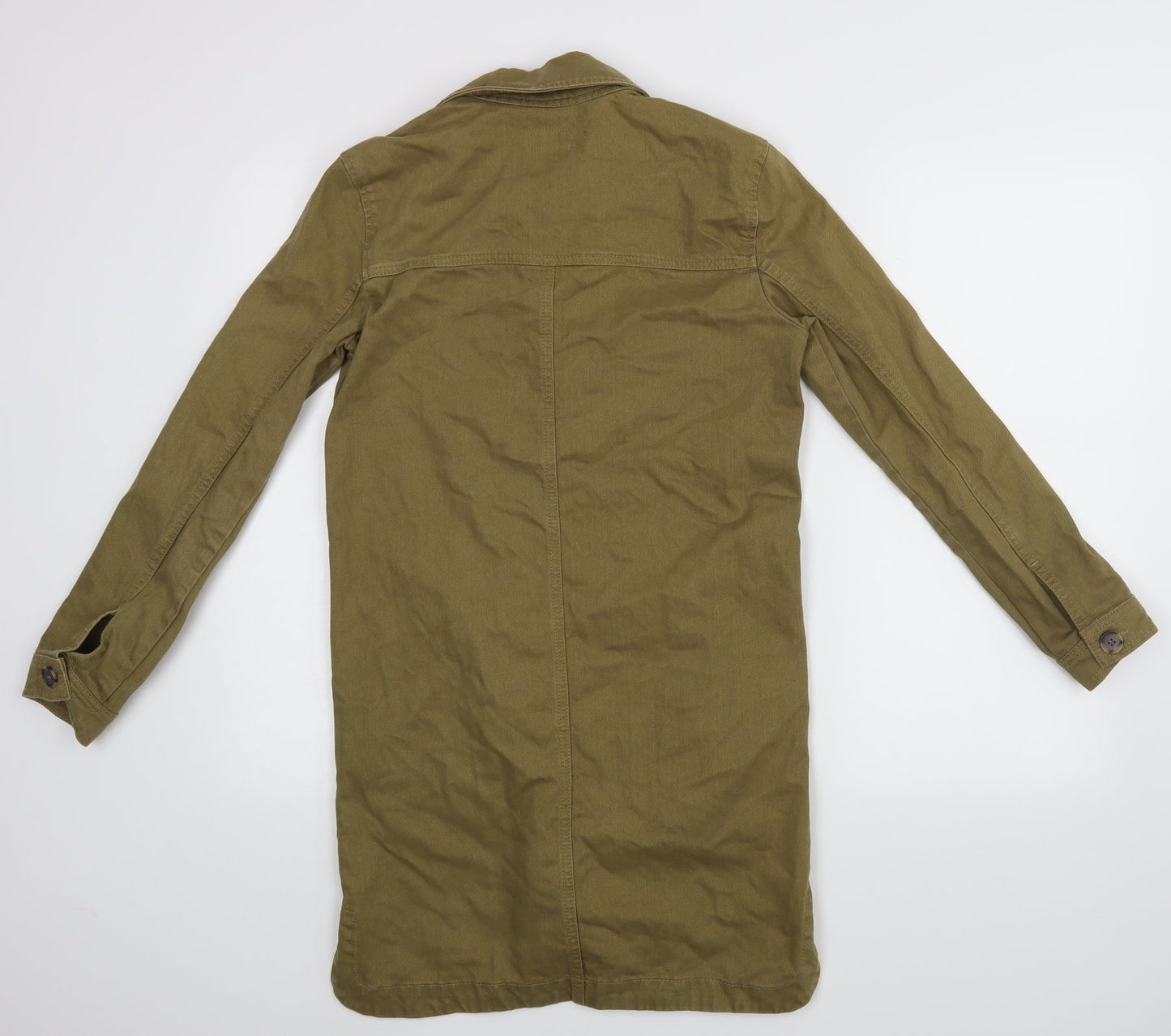 Ware denim Womens Green   Basic Button-Up Size 6