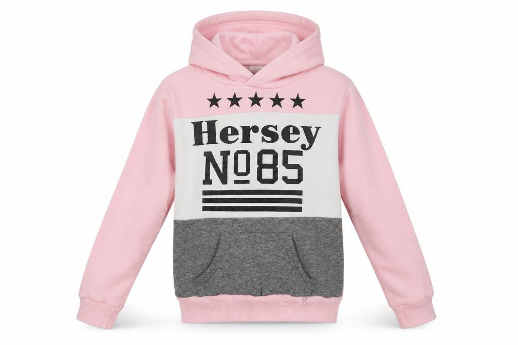 Hersey Girls Pink   Pullover Hoodie Size 12-13 Years