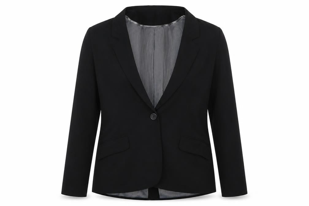 Denim co Womens Black   Jacket Blazer Size 12