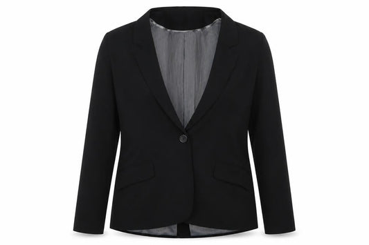 Denim co Womens Black   Jacket Blazer Size 12