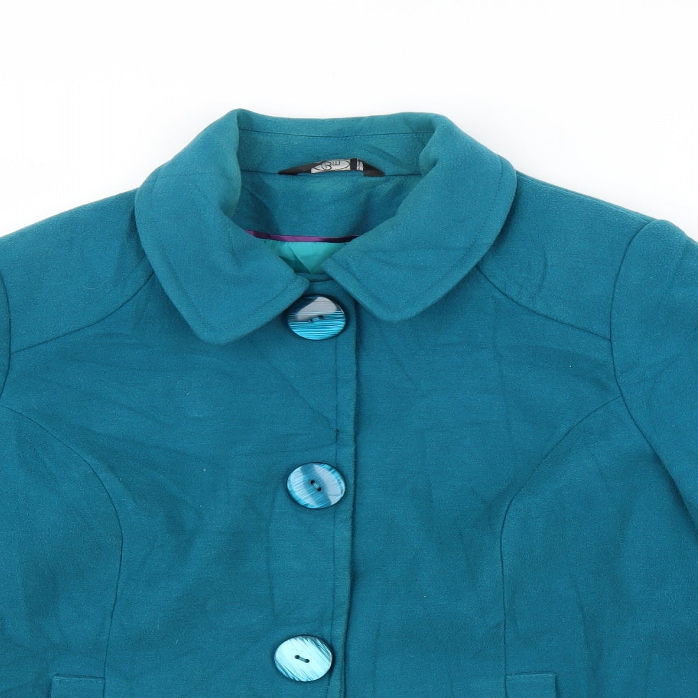 BM Womens Blue   Jacket  Size 16