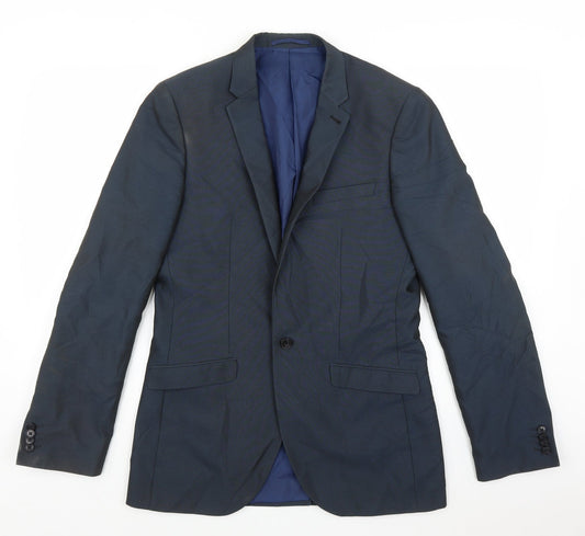 Taylor & Wright Mens Black   Jacket Suit Jacket Size 38