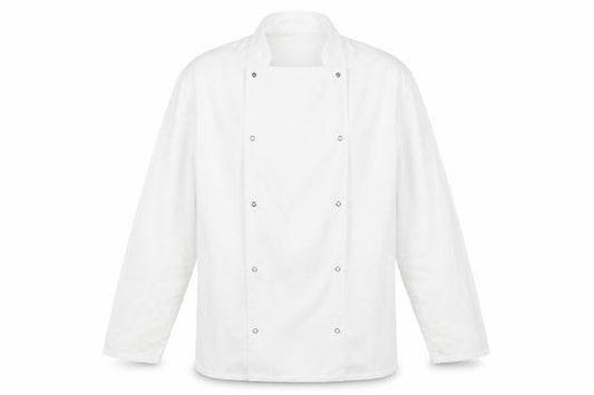 Premier Mens White    Button-Up Size L