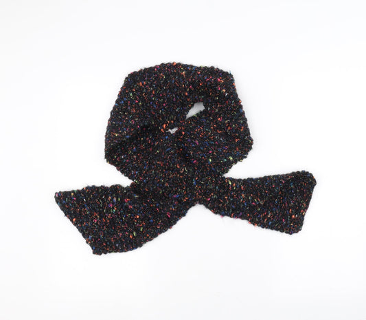 Preworn Womens Black    Scarf