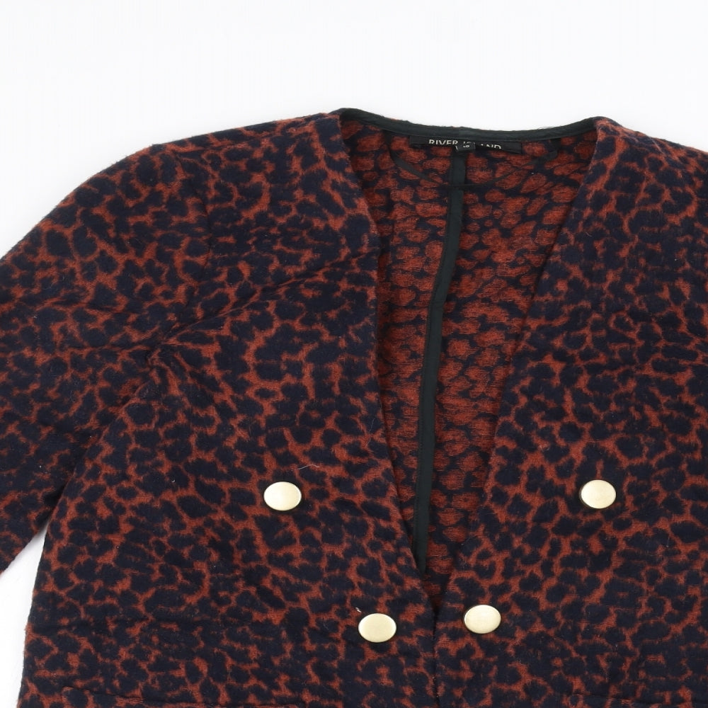 River Island Womens Blue   Jacket  Size 10