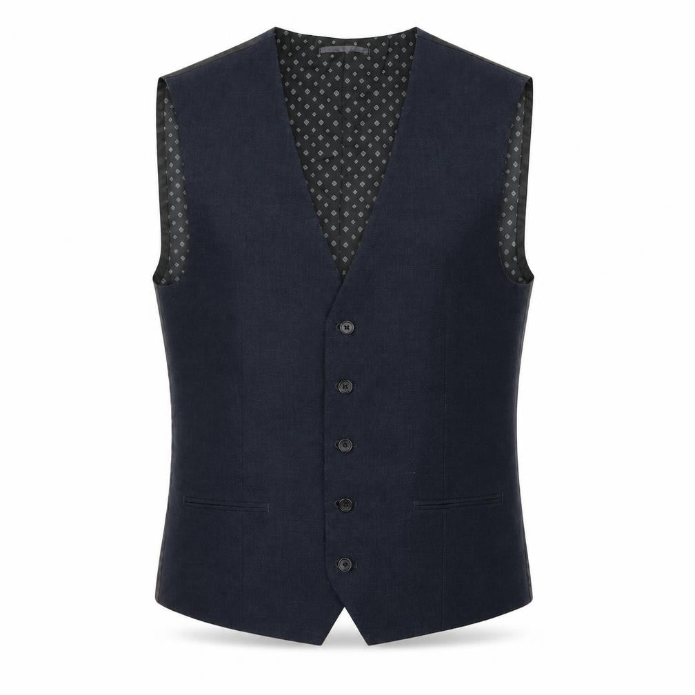 NEXT Mens Blue   Jacket Suit Waistcoat Size 38