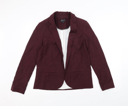Topshop Womens Purple   Jacket  Size 8