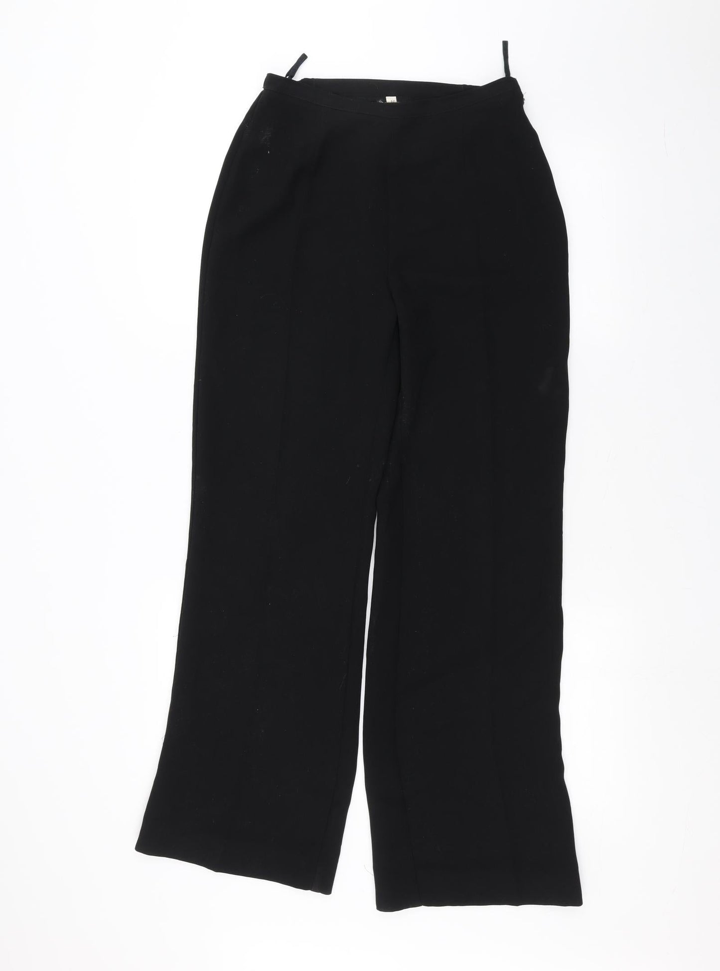Preworn Womens Black   Trousers  Size 10 L26 in