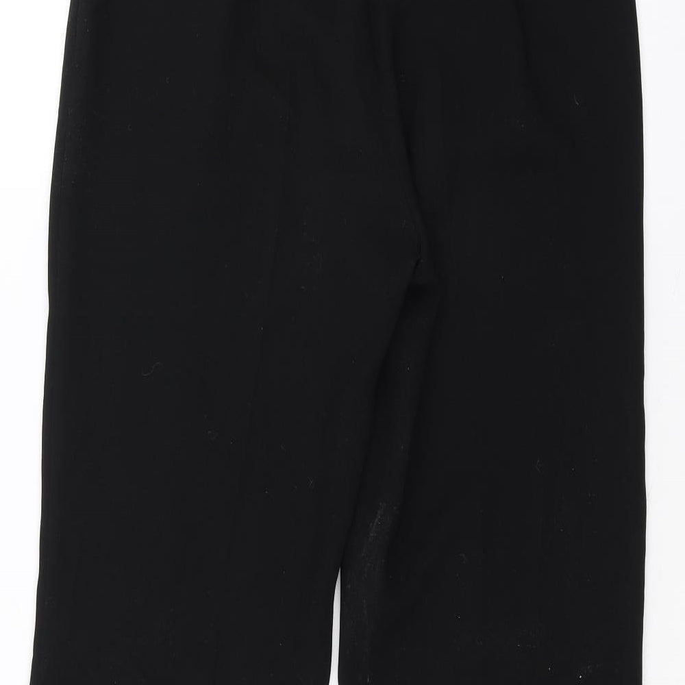 Preworn Womens Black   Trousers  Size 10 L26 in