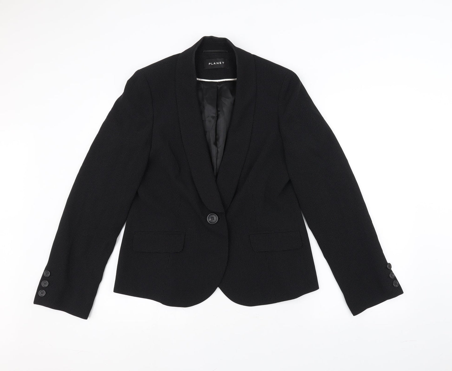 Planet Womens Black   Jacket  Size 12