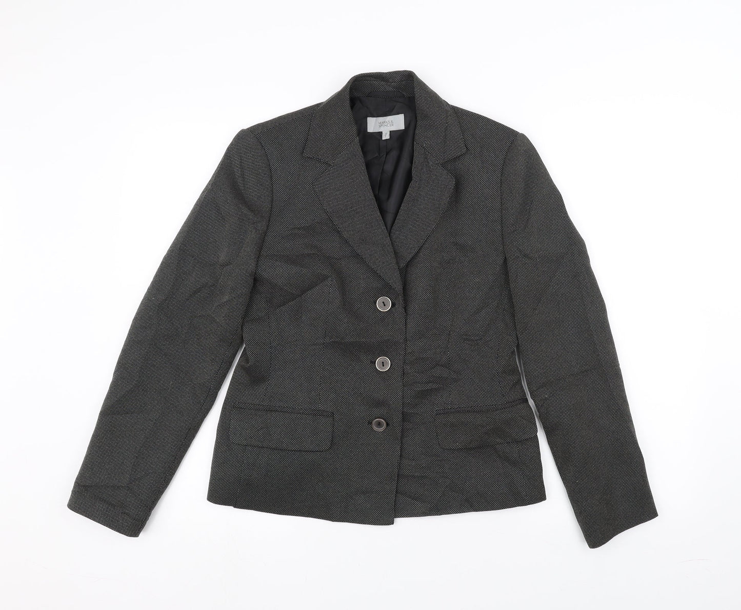 Marks and Spencer Womens Black   Jacket  Size 10