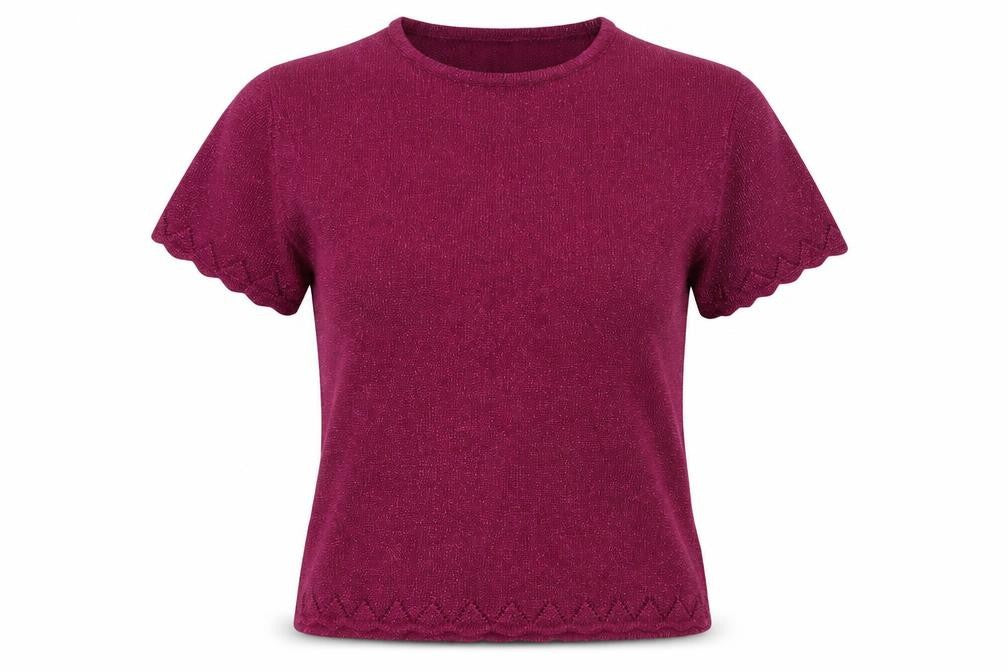 EWM Womens Pink   Basic T-Shirt Size XL