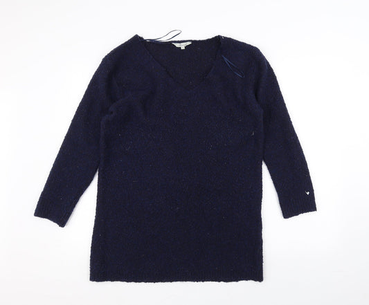 Peacocks Womens Blue   Pullover Jumper Size M