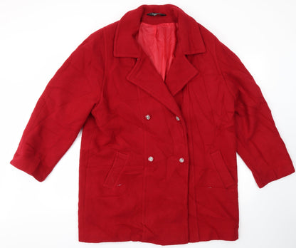Additional front view of Style women’s red jacket, size L