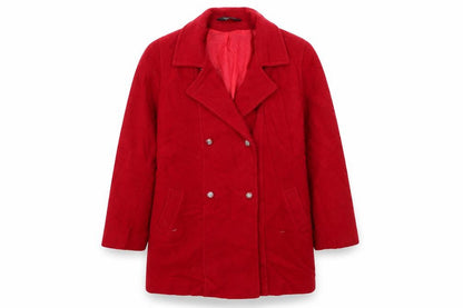 Front view of Style women’s red jacket, size L