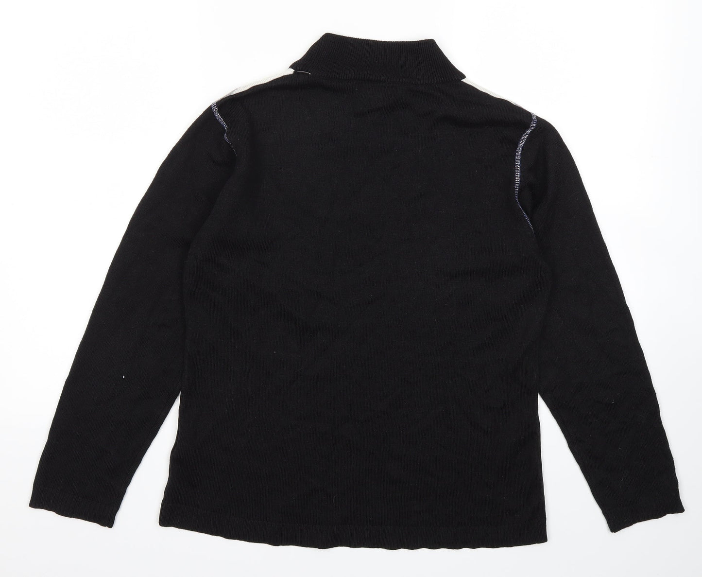 paramre Mens Black   Pullover Jumper Size M