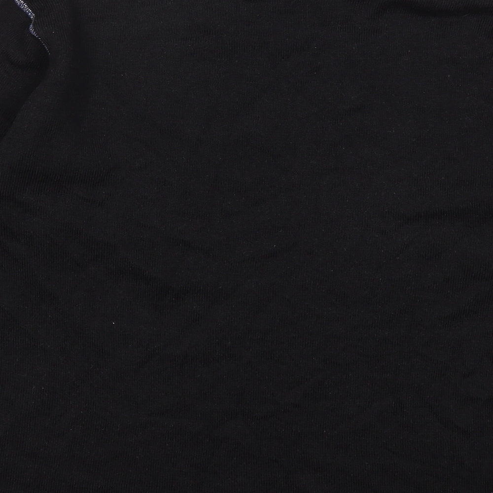 paramre Mens Black   Pullover Jumper Size M