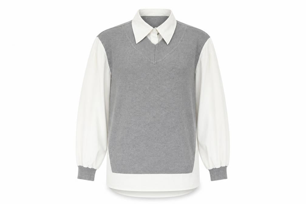 Preworn Mens Grey  Rayon Pullover Jumper Size M