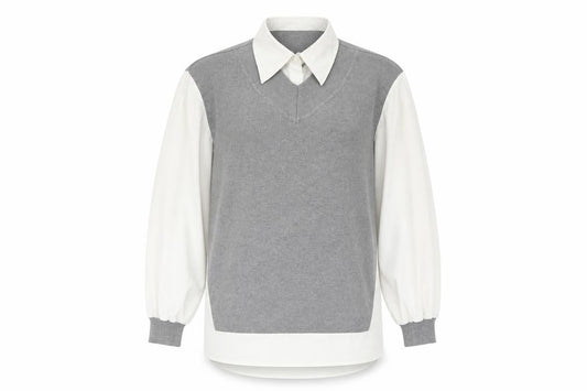 Preworn Mens Grey  Rayon Pullover Jumper Size M