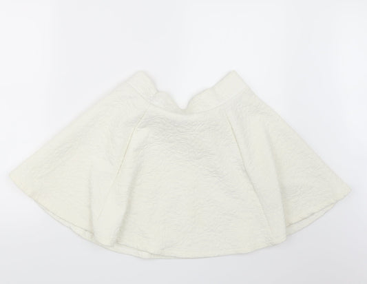 Pimkie Womens Ivory   Mini Skirt Size M