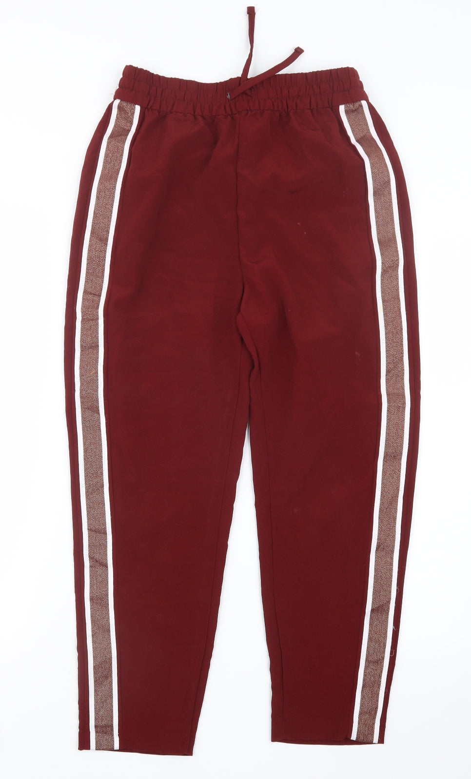 Monki Womens Red   Trousers  Size 25 in L23.5 in
