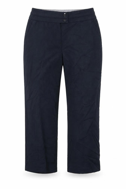 David Emanuel Womens Blue   Trousers  Size 12 L25.5 in