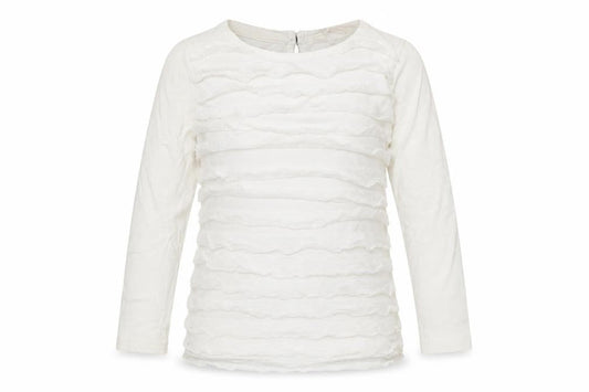H&M Girls White  Jersey Basic T-Shirt Size 3-4 Years