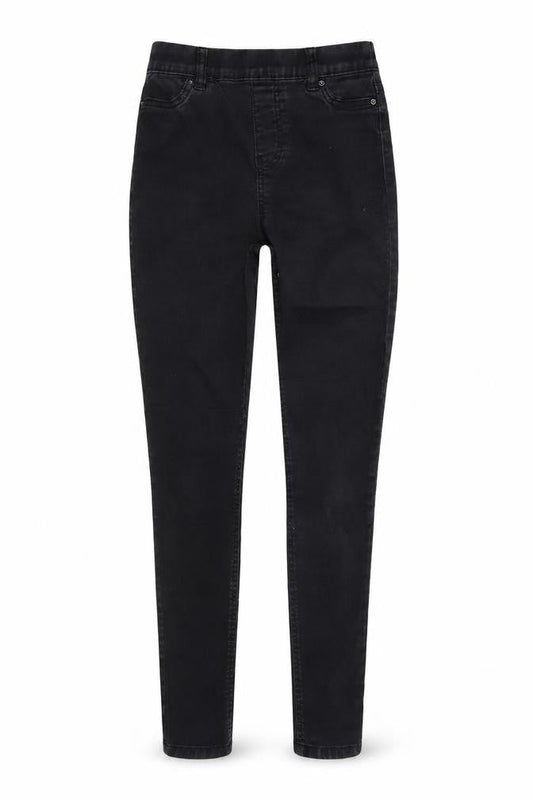 F&F Womens Black  Denim Skinny Jeans Size 6 L27 in