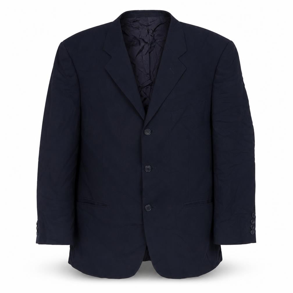 St Michael Mens Blue   Jacket Suit Jacket Size L