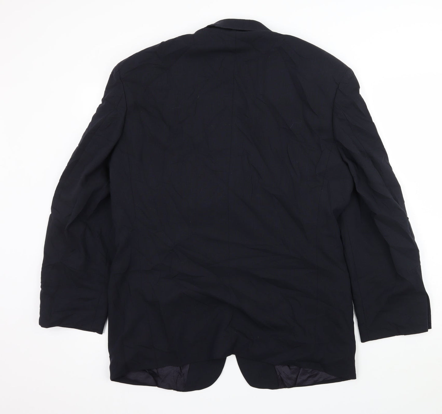 St Michael Mens Blue   Jacket Suit Jacket Size L