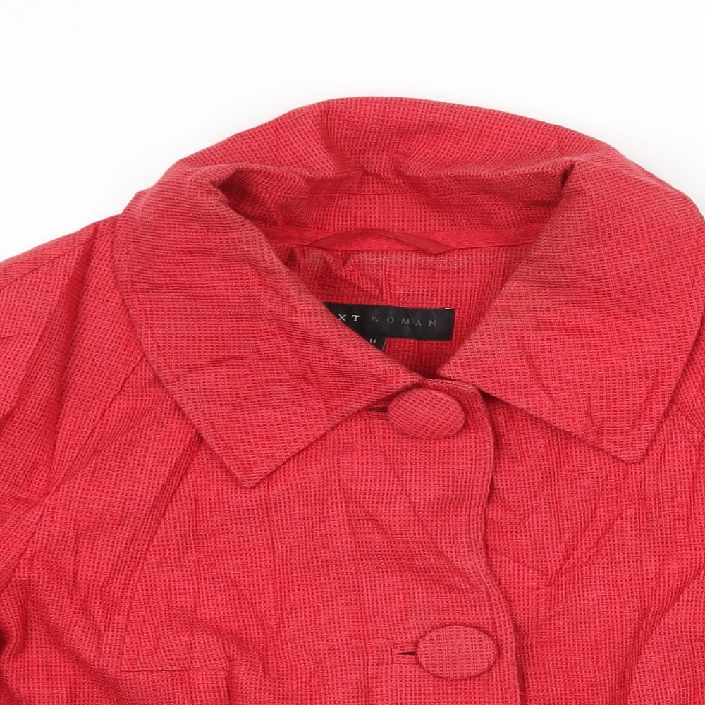 NEXT Womens Red   Jacket  Size 16